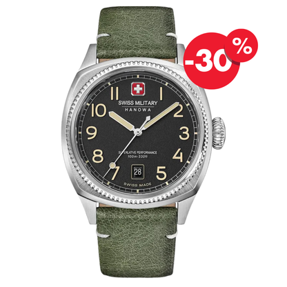 Swiss Military Hanowa horloge heren SMWGB0003703 Condor green