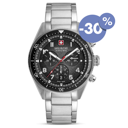 Swiss Military Hanowa horloge heren SMWGI0003803 Greyhound Chrono met 30% korting