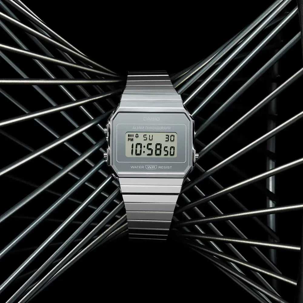 Casio vintage horloge A700WEV-7AEF zilver