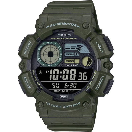 Casio Basic WS-1500H-3BVEF heren horloge
