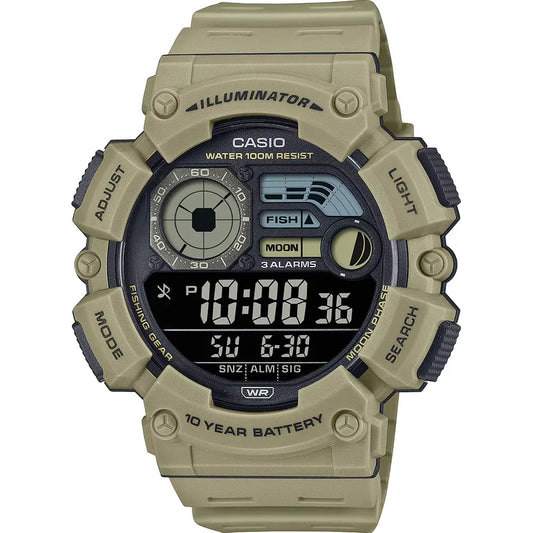 Casio Basic WS-1500H-5BVEF heren horloge