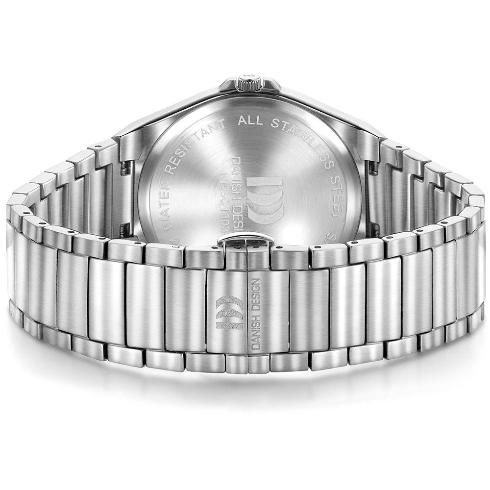 Danish Design IQ99Q1303 Tidløs quartz herenhorloge donkerblauwe wijzerplaat