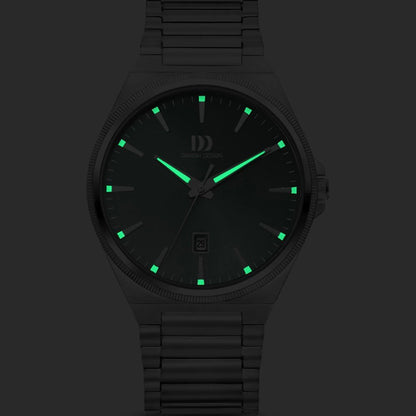 Danish Design IQ99Q1303 Tidløs quartz herenhorloge donkerblauwe wijzerplaat