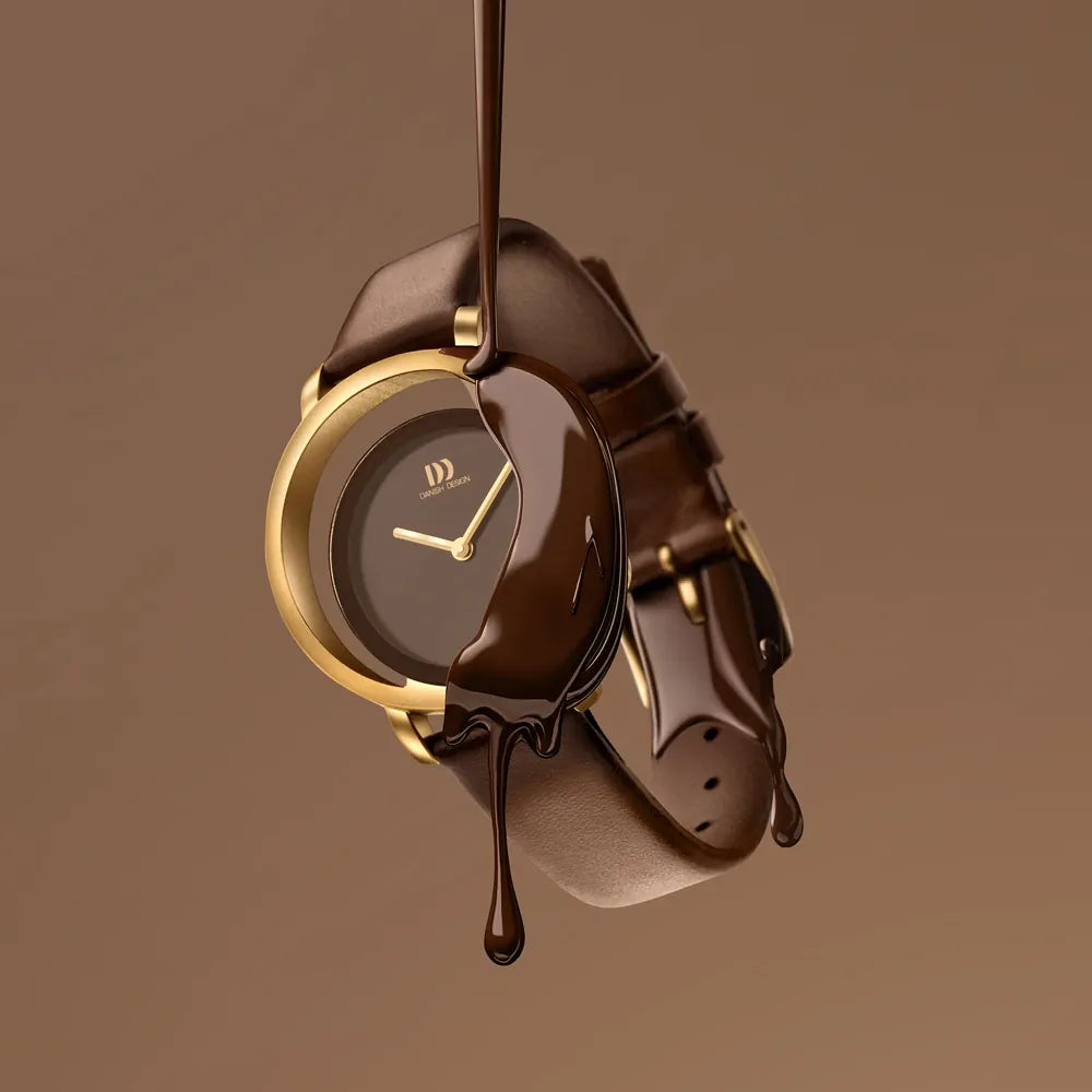 Danish Design horloge dames Pico IV18Q1271 chocolate