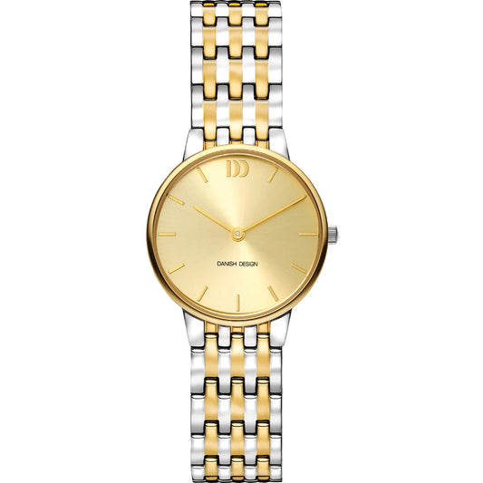 Danish Design IV90Q1311 Tidløs quartz dameshorloge Bicolor