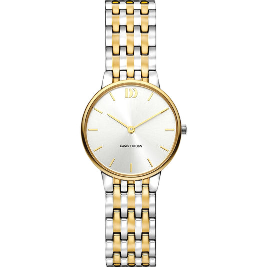Danish Design IV95Q1311 Tidløs quartz dameshorloge Bicolor