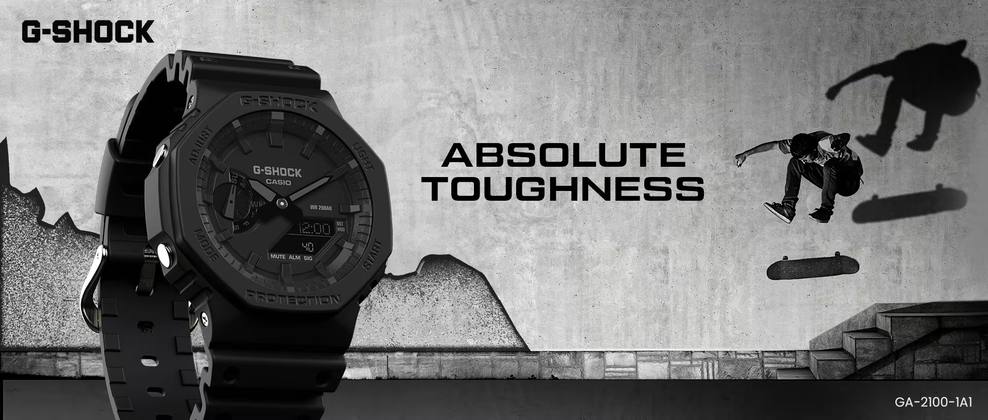 G-shock horloge banner