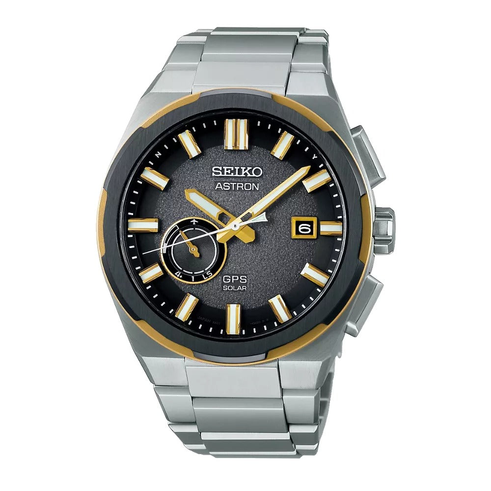 Seiko Astron SSJ026J1 titanium heren horloge