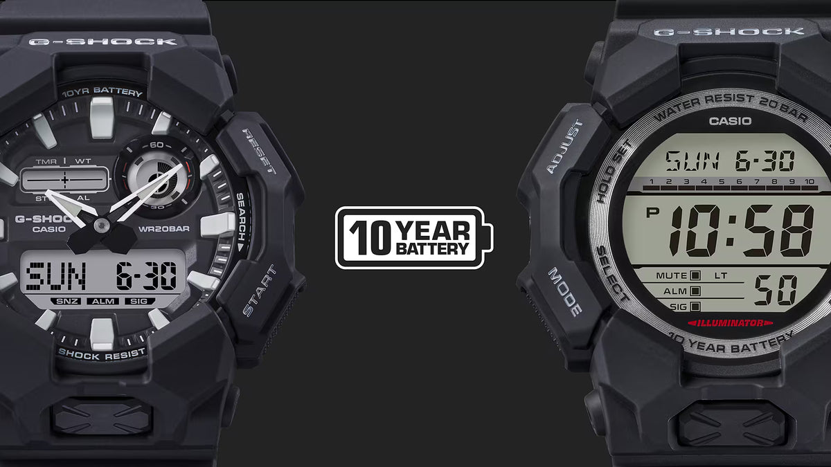 Casio G-shock horloge GA-010-5AER beige zandkleur
