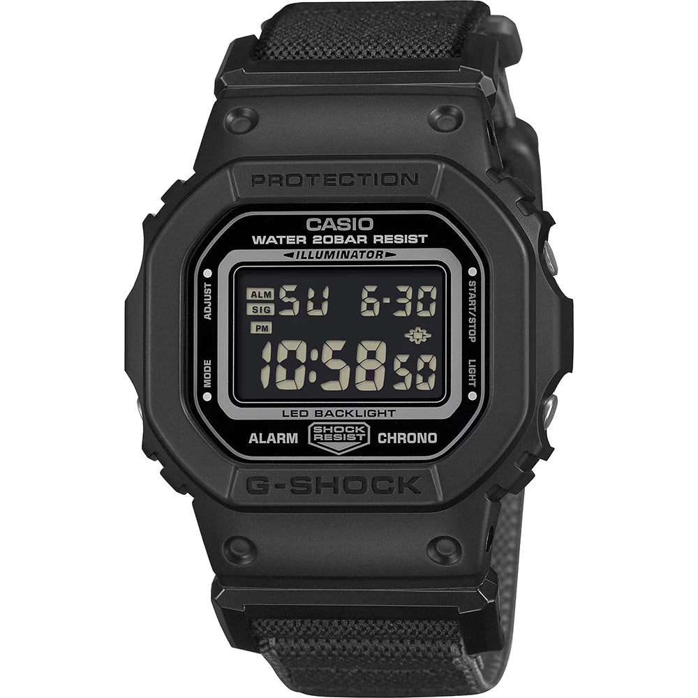 Casio G-shock horloge DW-5600MNC-1ER Origin FIDLOCK® Zwart