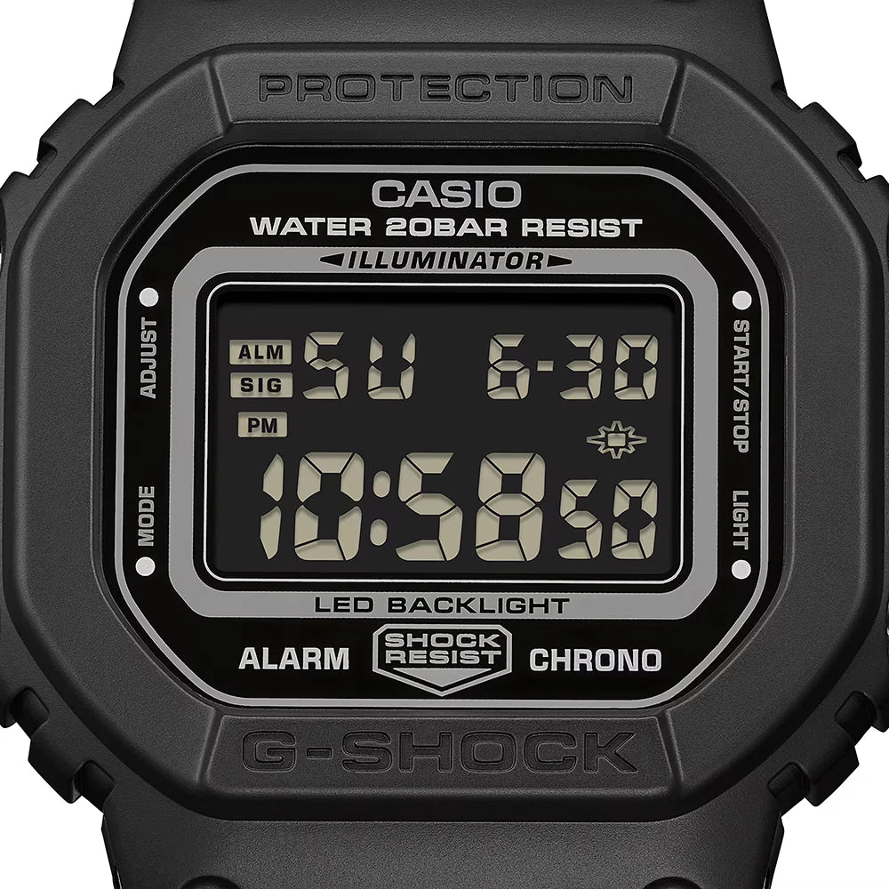 Casio G-shock horloge DW-5600MNC-1ER Origin FIDLOCK® Zwart