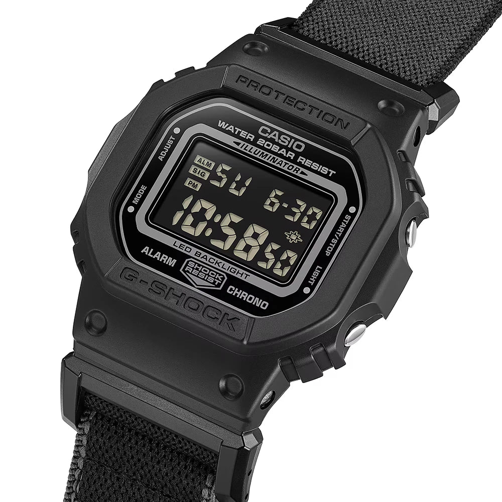 Casio G-shock horloge DW-5600MNC-1ER Origin FIDLOCK® Zwart
