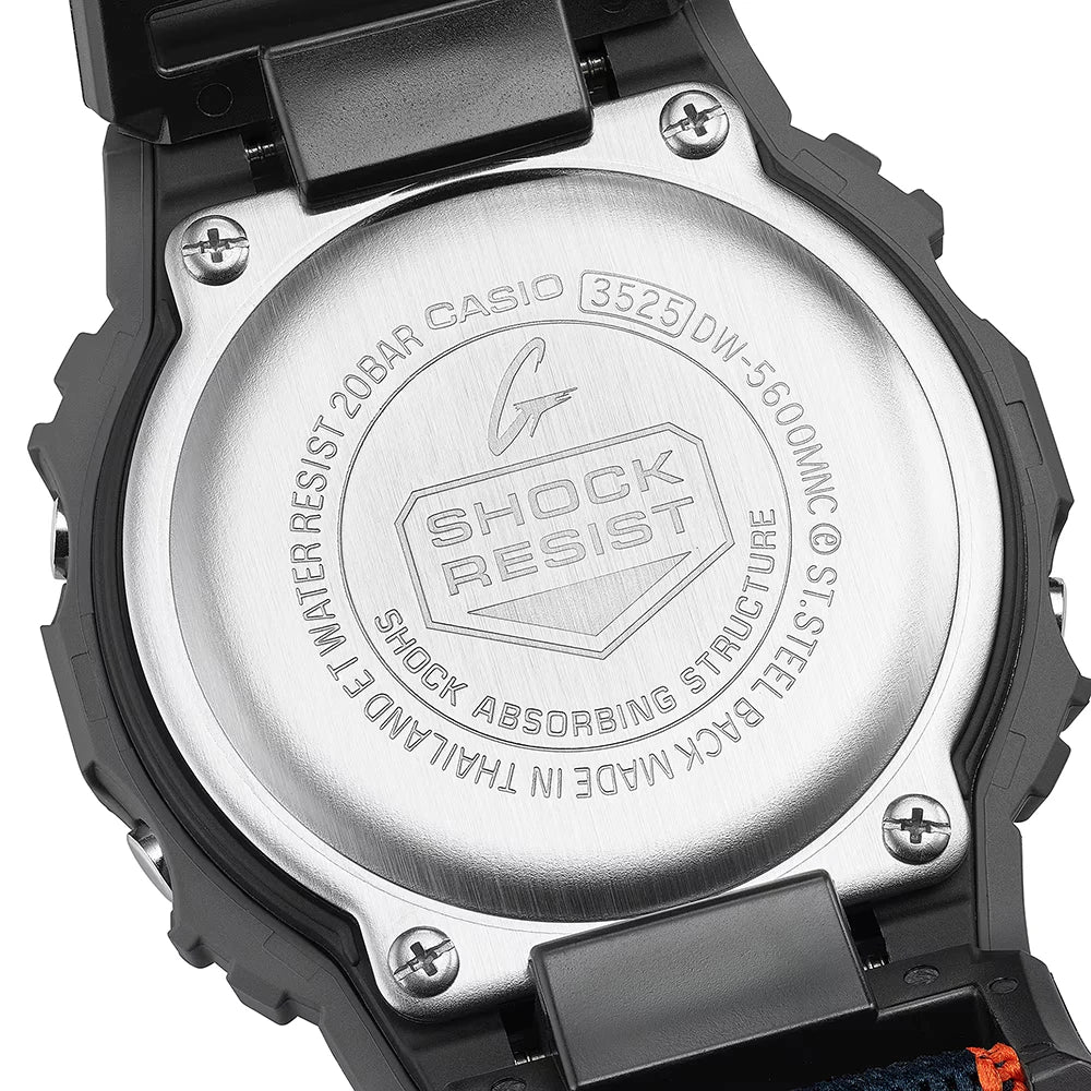 Casio G-shock horloge DW-5600MNC-8A2ER Origin FIDLOCK® multicolor
