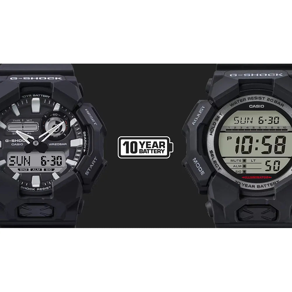 Casio G-shock horloge GA-010-1A1ER full black