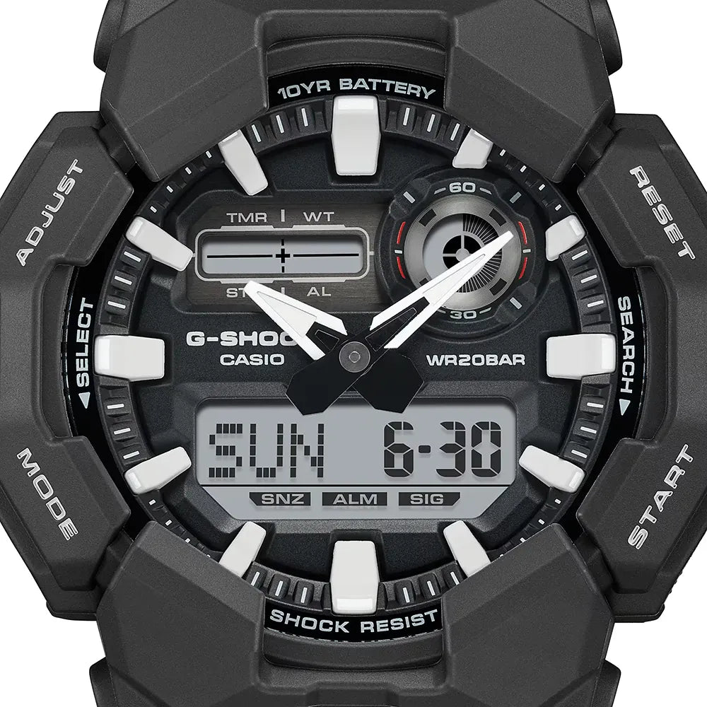 Casio G-shock horloge GA-010-1AER zwart