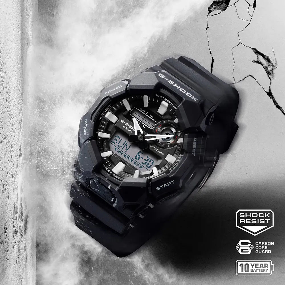 Casio G-shock horloge GA-010-1AER zwart