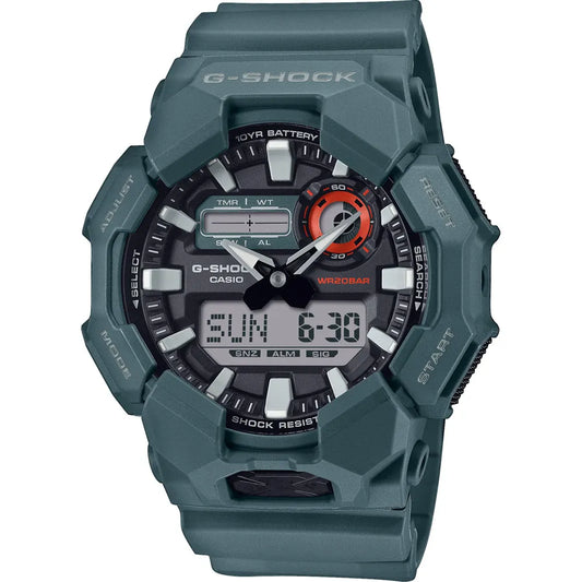 Casio G-shock horloge GA-010-2AER groen-blauw