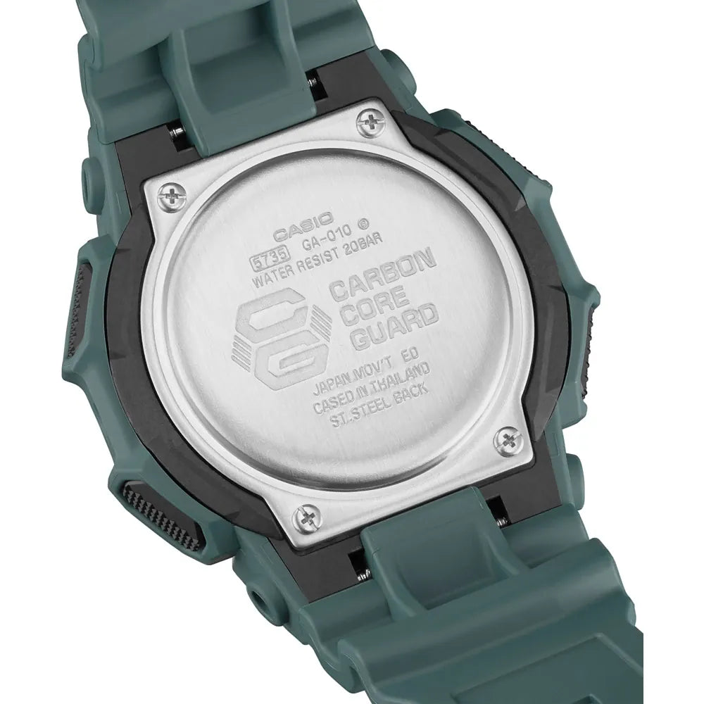Casio G-shock horloge GA-010-2AER groen-blauw