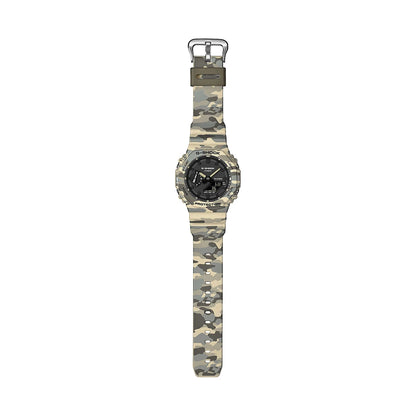 Casio G-shock horloge GA-2100CM-5AER camo ana-digi