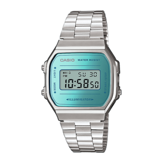 Casio Vintage A168WEM-2EF Unisex Horloge 