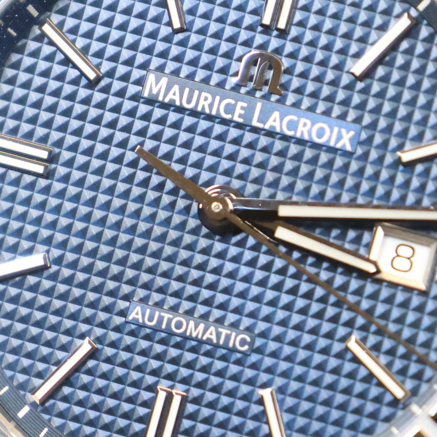 Maurice Lacroix AIKON Automatic Date 42mm Blue Dial AI6008-SS002-430-1