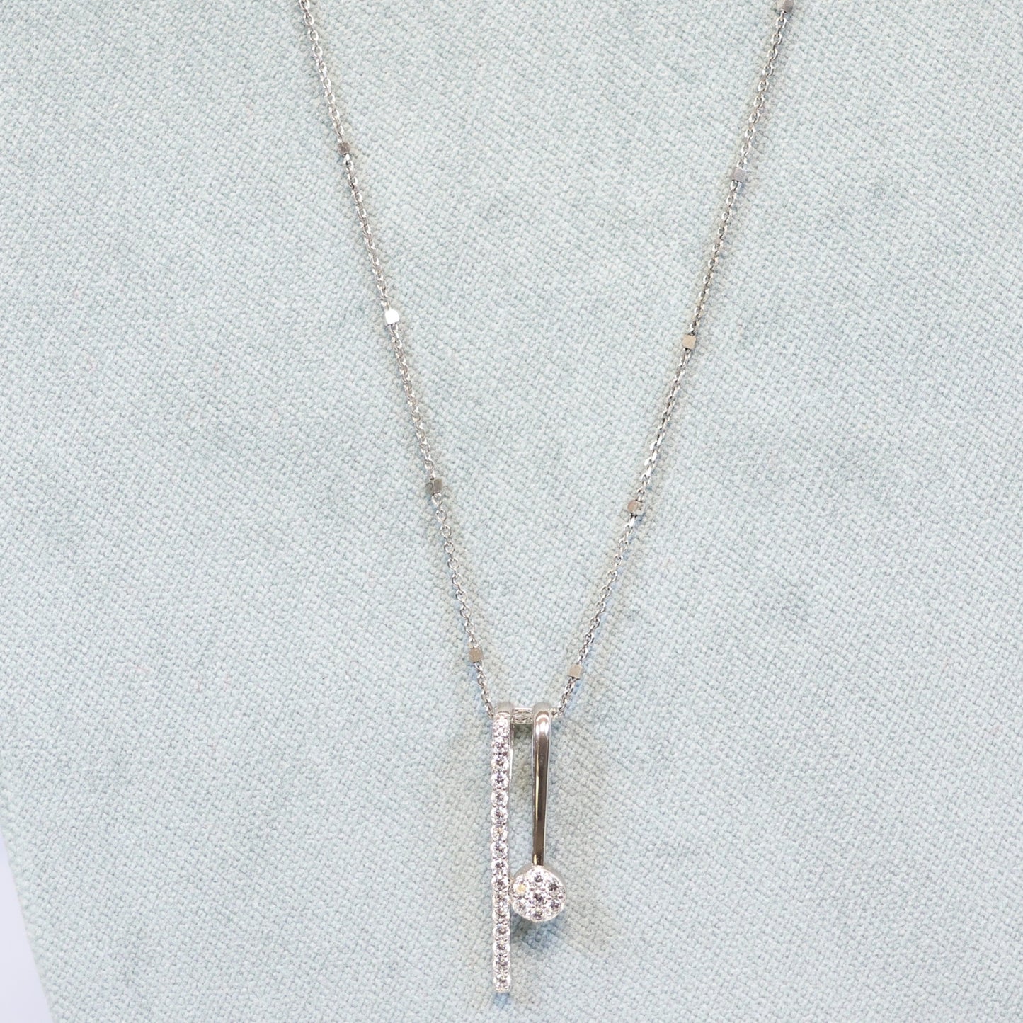 Naiomy silver zilveren ketting met hanger N7E03