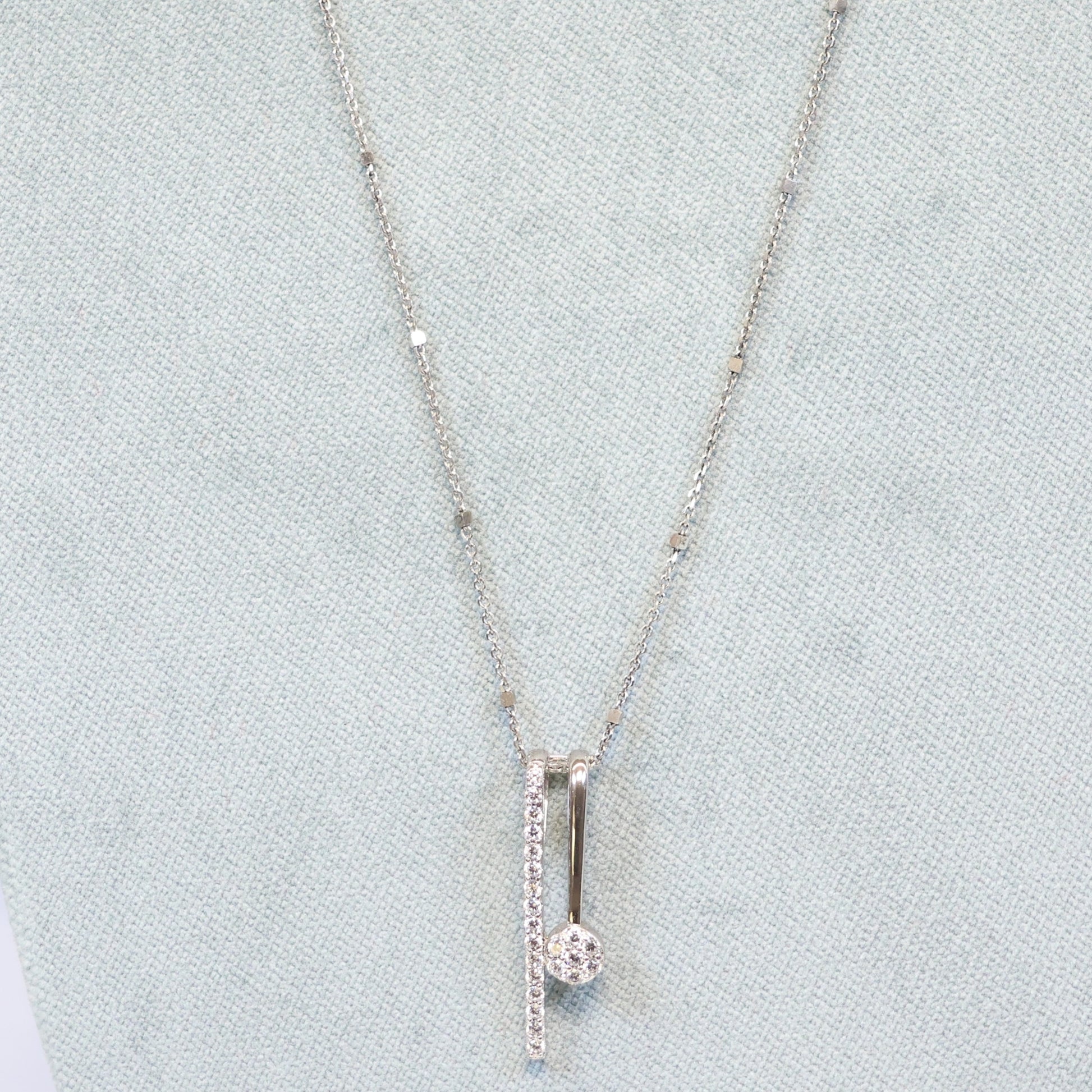 Naiomy silver zilveren ketting met hanger N7E03