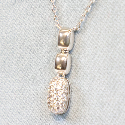 Naiomy silver zilveren ketting met tussenstuk N1D55