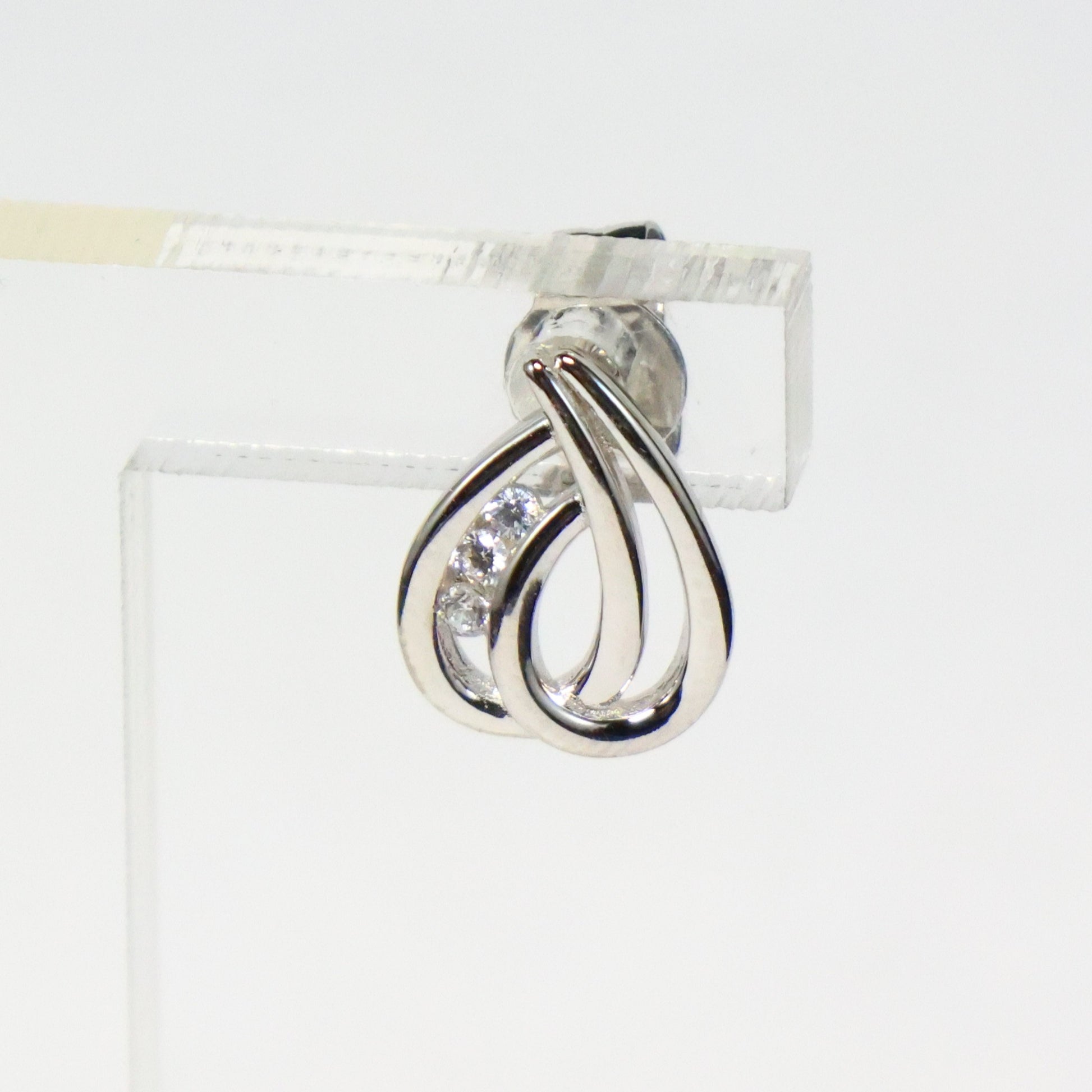 Naiomy Silver zilveren druppel Oorbellen N5O56