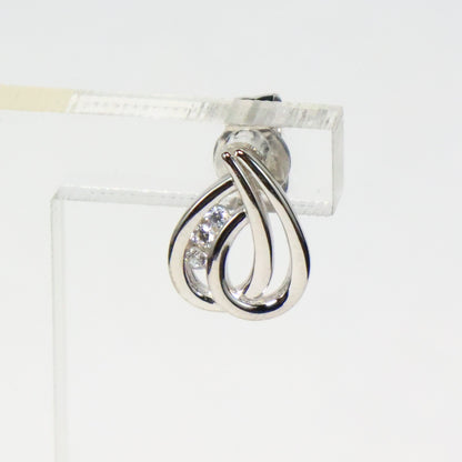 Naiomy Silver zilveren druppel Oorbellen N5O56