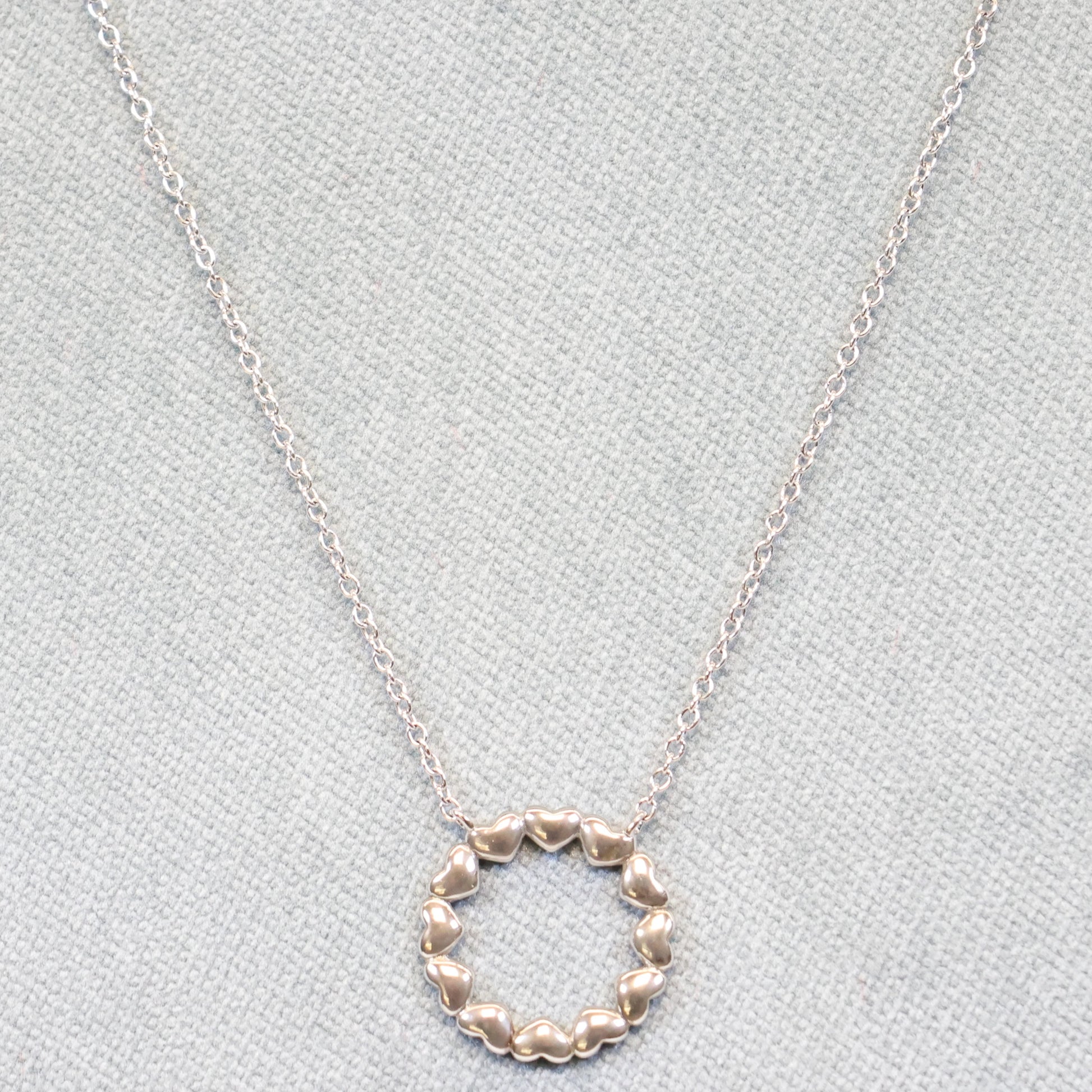 Naiomy Moments zilveren ketting met Hartjes B1N09