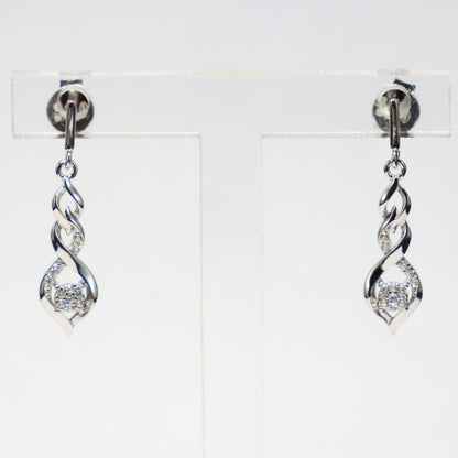 Naiomy Silver zilveren schakels Oorbellen N5O63