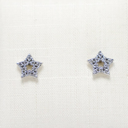 Naiomy Princess Ster Oorbellen zilver PA059