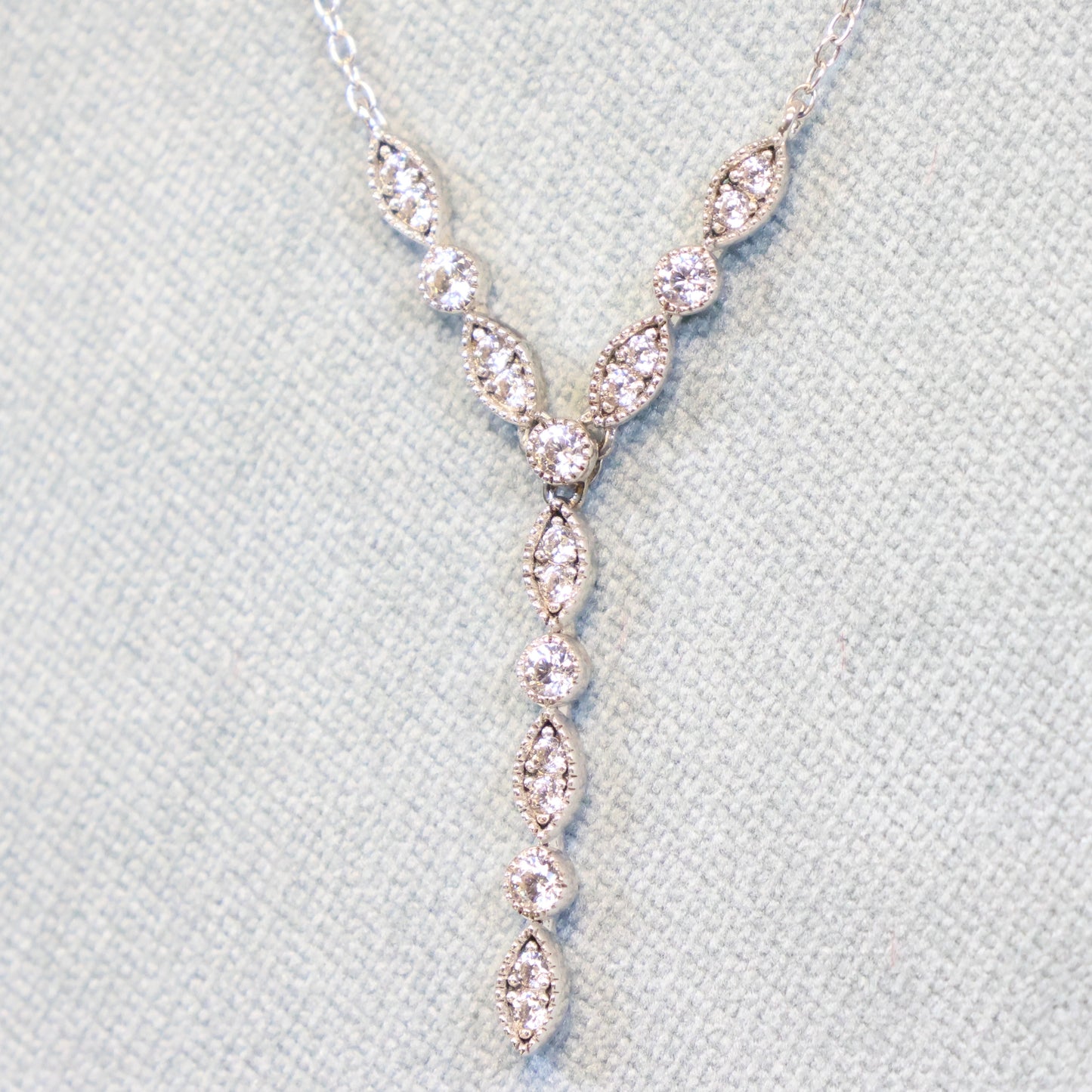 Naiomy Moments zilveren Ketting met tussenstuk B1F02