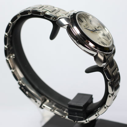 Seiko horloge SUT321P1 Premier dames quartz roman wit