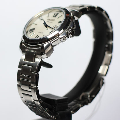 Seiko horloge SUT321P1 Premier dames quartz roman wit