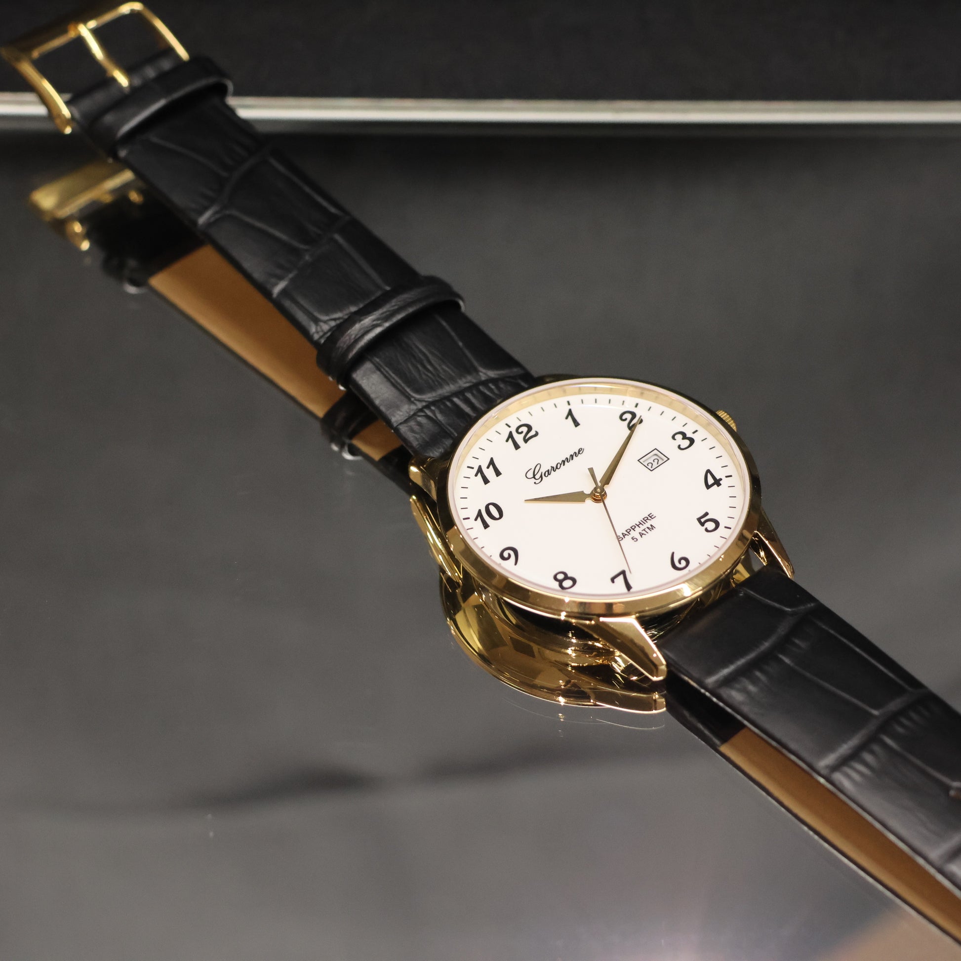 Garonne Quartz heren horloge RQ10Q143