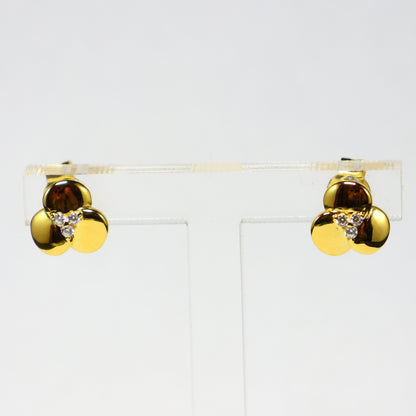 Naiomy Silver klavertje drie Oorbellen N5F62