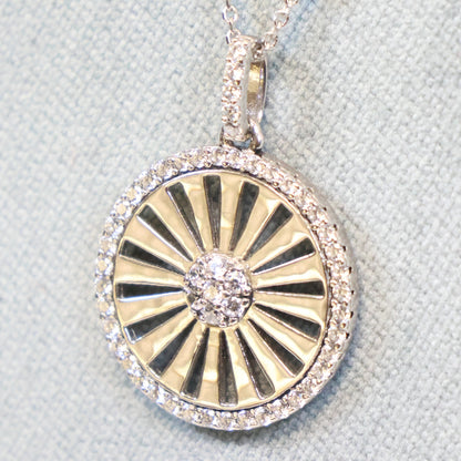 Naiomy silver zilveren ketting met hanger N7K05