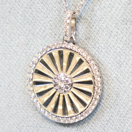 Naiomy silver zilveren ketting met hanger N7K05