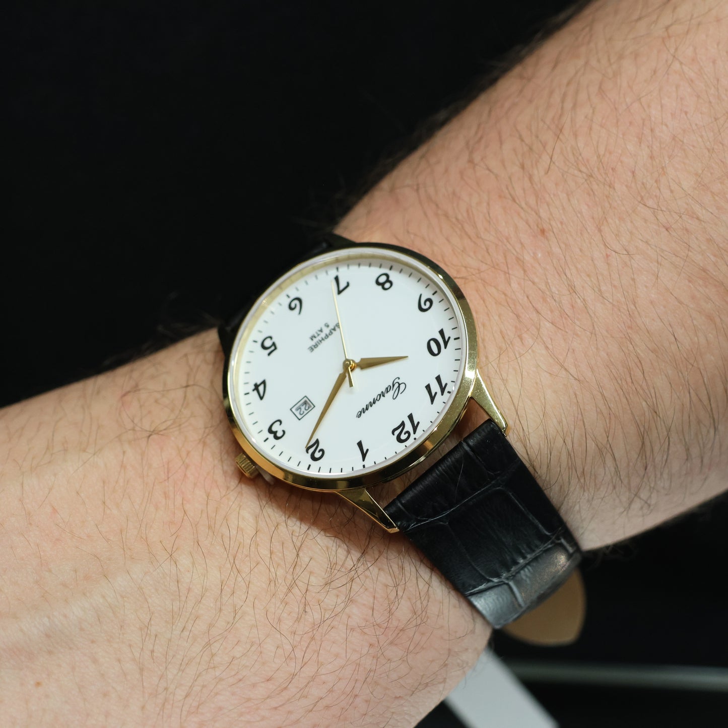 Garonne Quartz heren horloge RQ10Q143