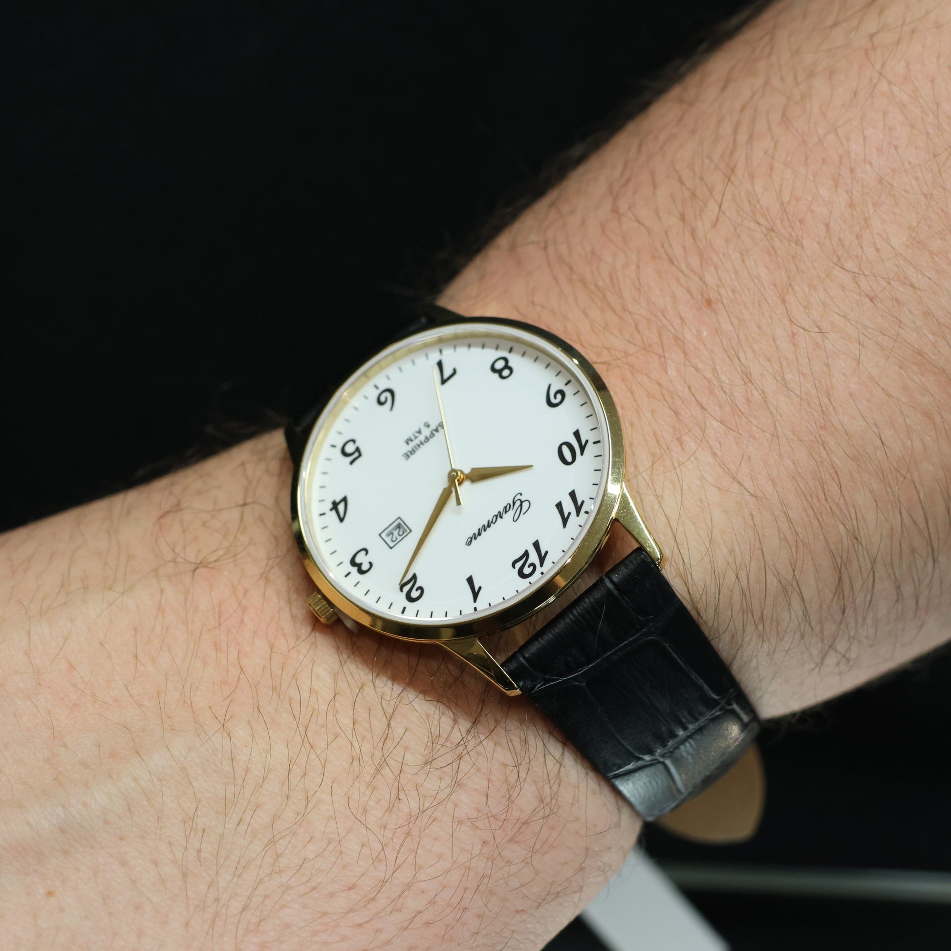 Garonne Quartz heren horloge RQ10Q143