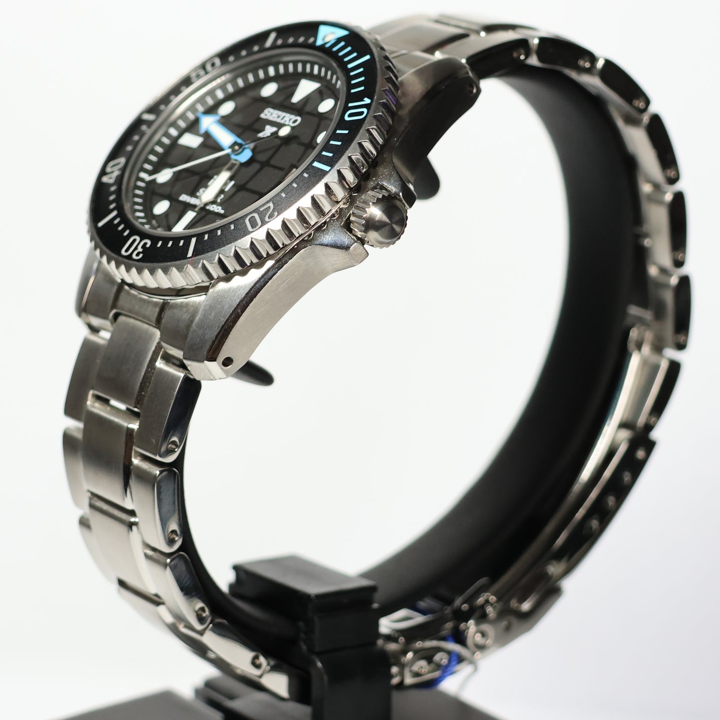 Seiko Prospex horloge SNE575P1 PADI heren quartz solar zwart