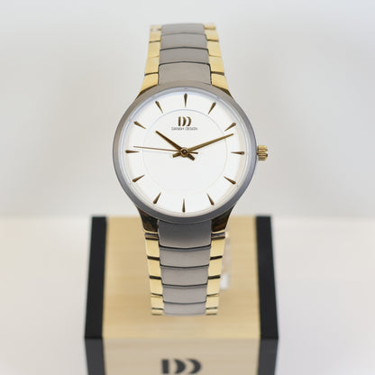Danish Design dameshorloge IV65Q1275 bicolor titanium
