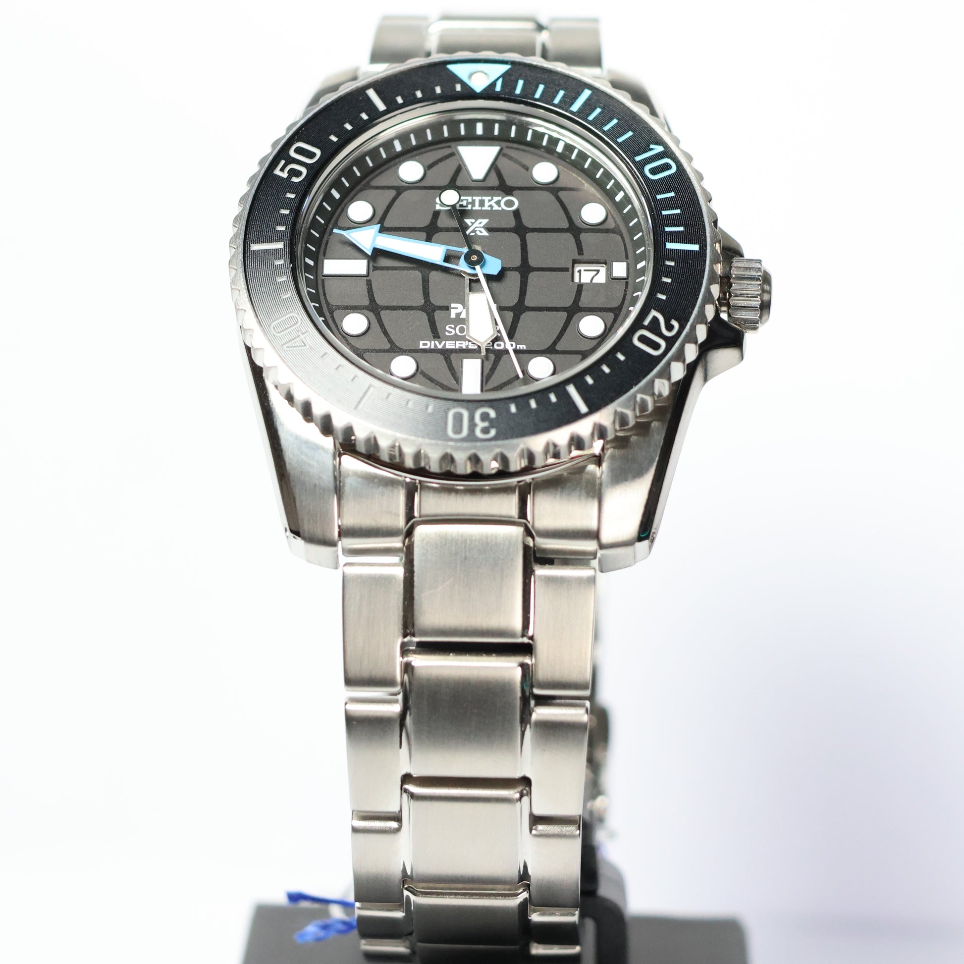 Seiko Prospex horloge SNE575P1 PADI heren quartz solar zwart