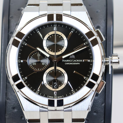 Chronographe à quartz Maurice Lacroix AIKON 42 mm AI1118-SS002-330-1