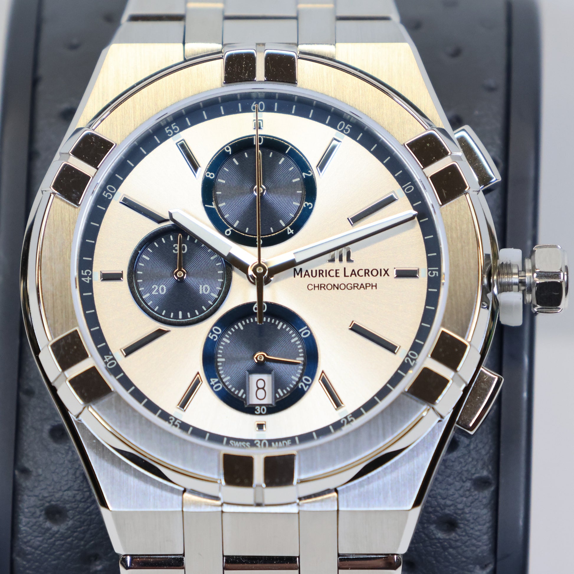 Maurice Lacroix AIKON Quartz Chronograph 42mm AI1118-SS002-230-1