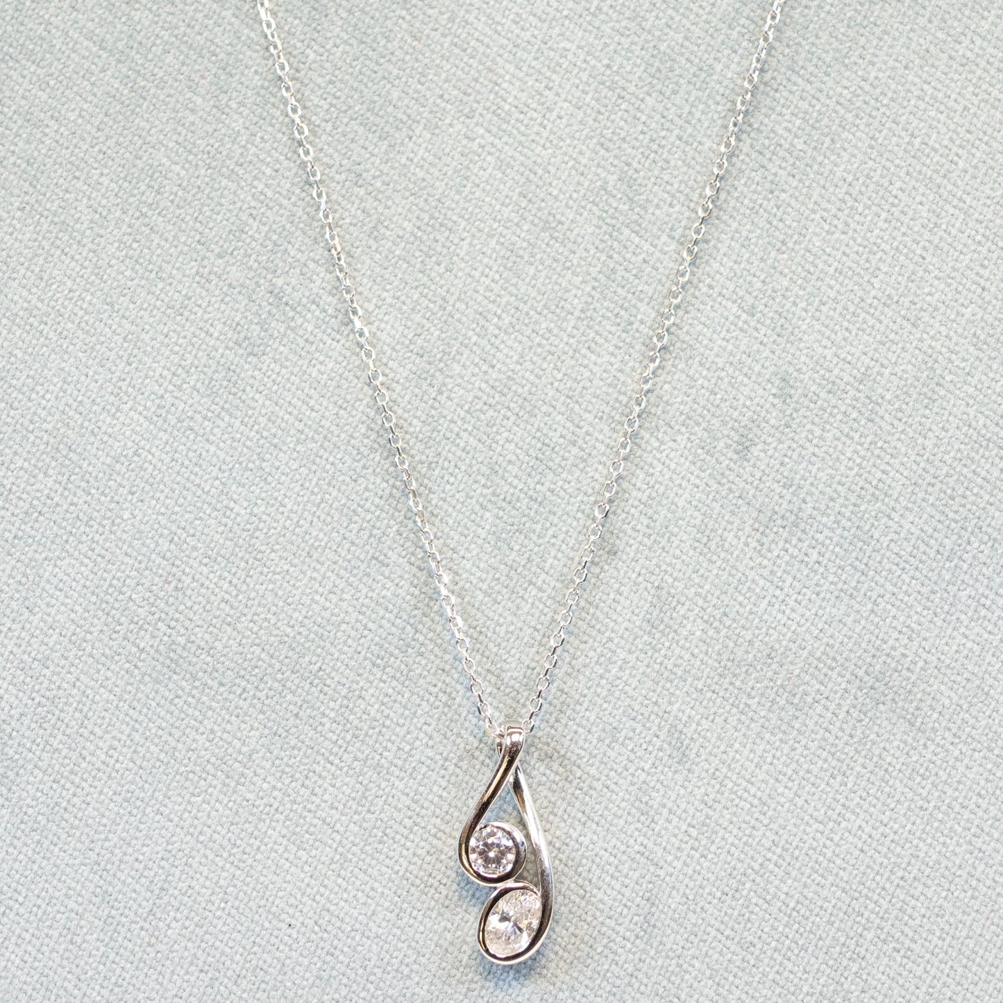 Naiomy  zilveren ketting met hanger N5D68