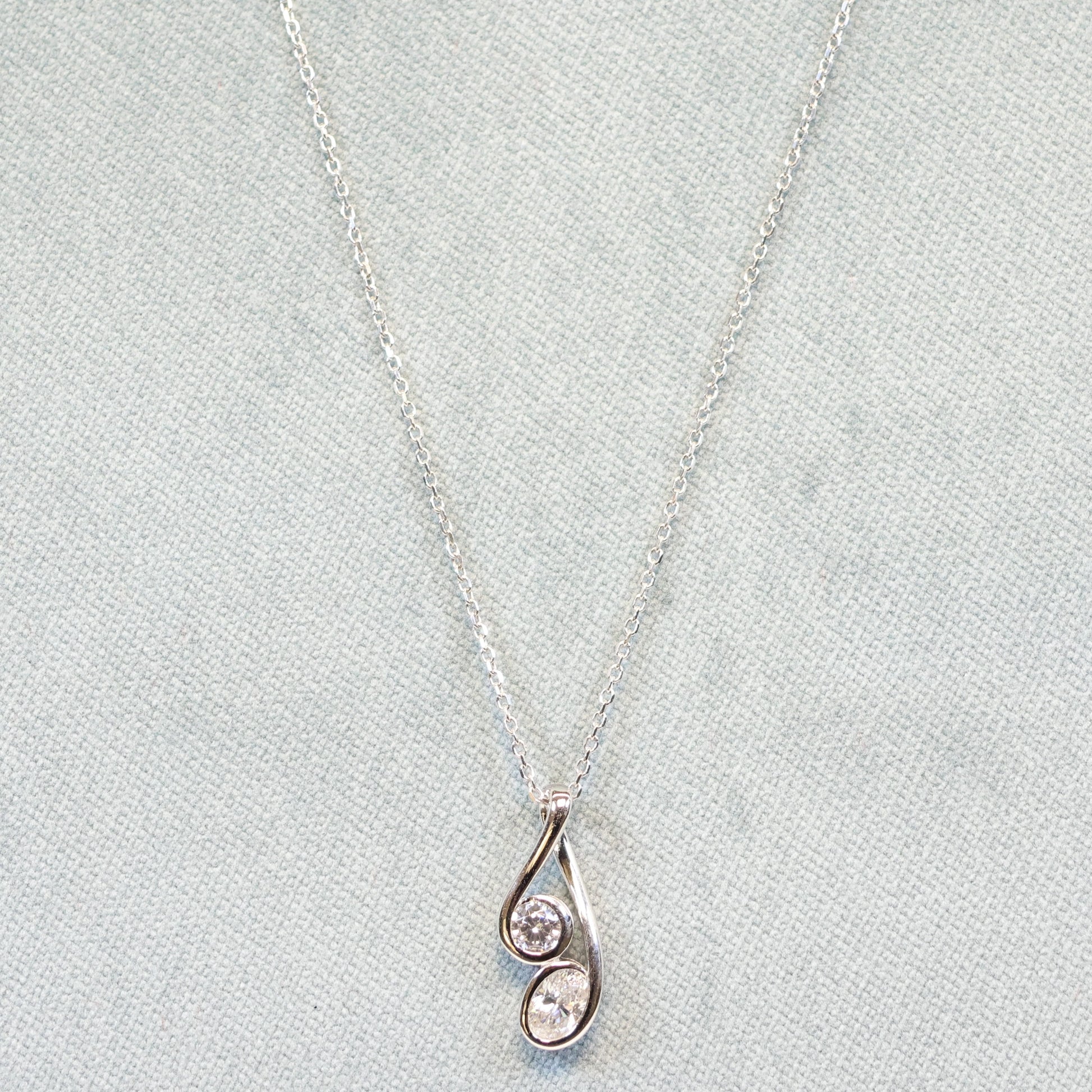 Naiomy  zilveren ketting met hanger N5D68