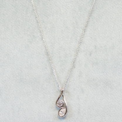 Naiomy  zilveren ketting met hanger N5D68